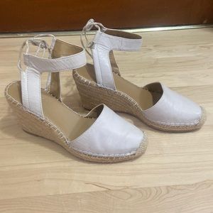 Franco Sarto leather espadrilles 7 1/2